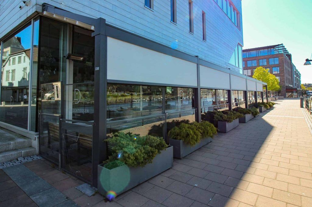 Delicatessen uteservering