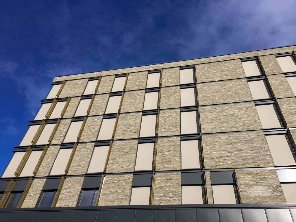 utvendig solskjerming fasade trondheim