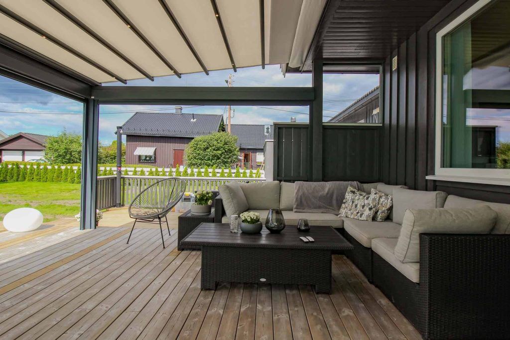 pergola uteplass