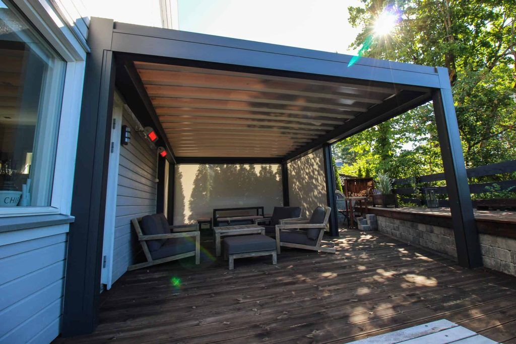 terrasse uterom solskjerming