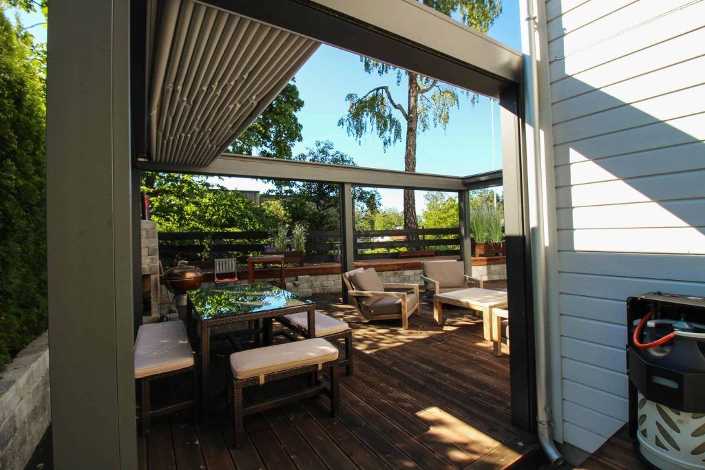 terrasse solskjerming