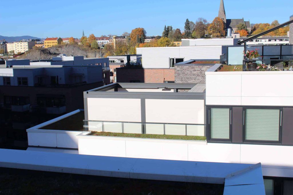 Takterrasse, levegger og pergola (1)