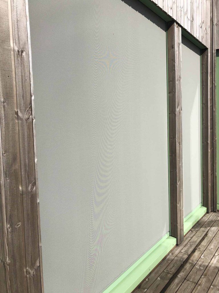 grå zip screen