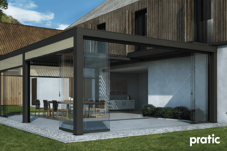pergola med vegger