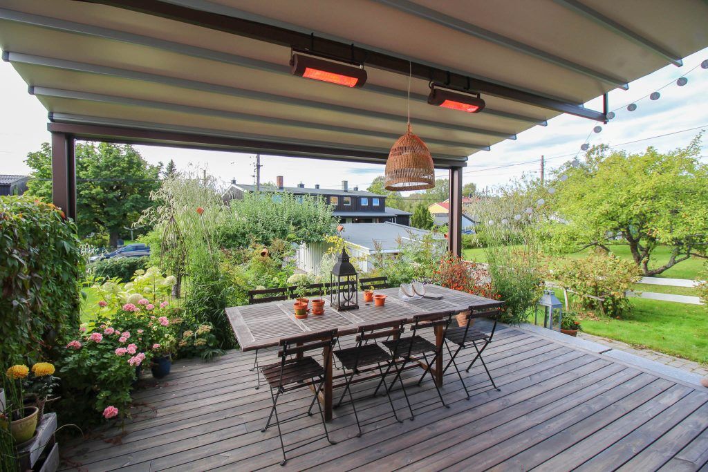 pergola med tak