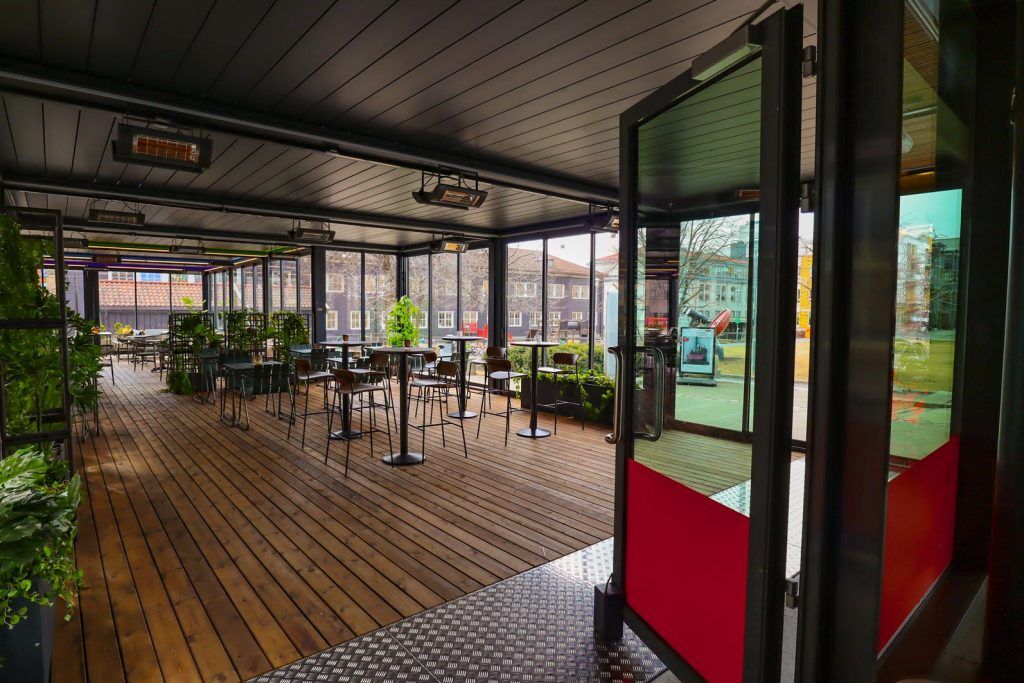 Kanonhallen pergola