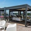 Utestue på takterrasse pergola